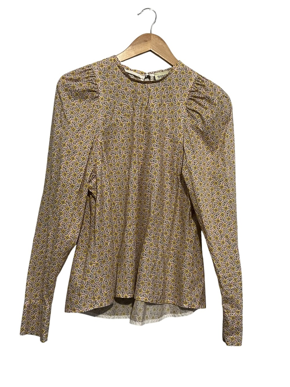 Tuckernuck Tish Cox Blouse Floral Ditsy 100% Cotton Women's Medium